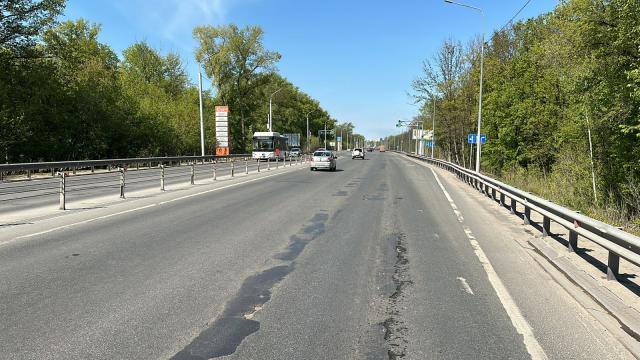 В Уфе на Демском шоссе закроют две полосы движения