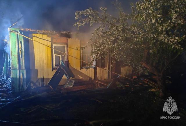 Житель Башкирии пострадал, спасаясь из горящего дома
