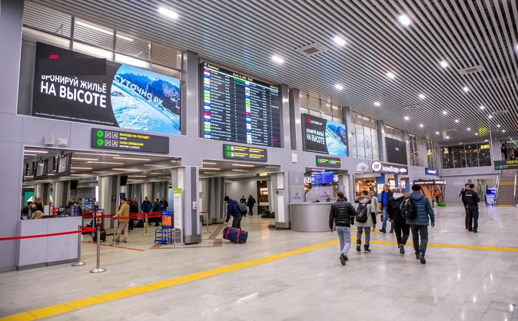 Аэропорт Уфа временно перестал принимать и отправлять рейсы