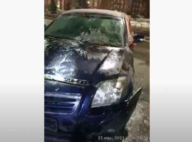 В Башкирии сгорел автомобиль директора управляющей компании