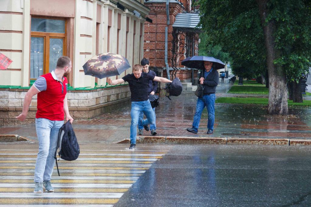 Дожди, грозы и град пройдут по Башкирии в выходные