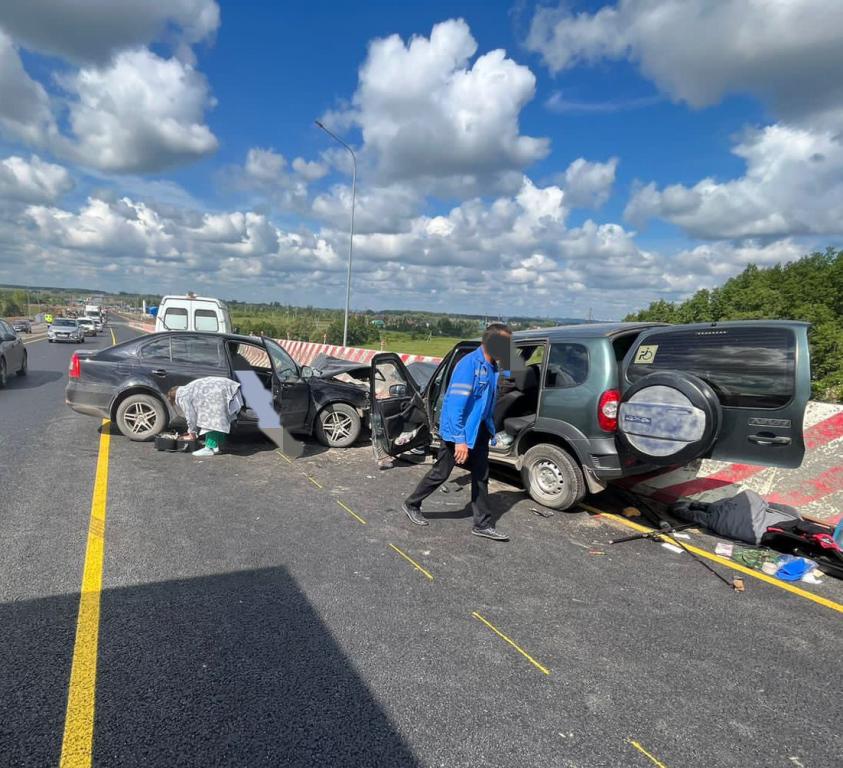 Пенсионер погиб в жестком столкновении двух иномарок в Уфе 