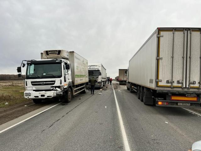 В массовой аварии в Башкирии погибли три человека