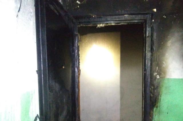 В Уфе в 12-подъездном доме произошел пожар
