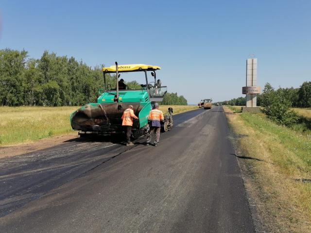 В Башкирии отремонтировали участок автодороги Шаран — Новобалтачево — Андреевка