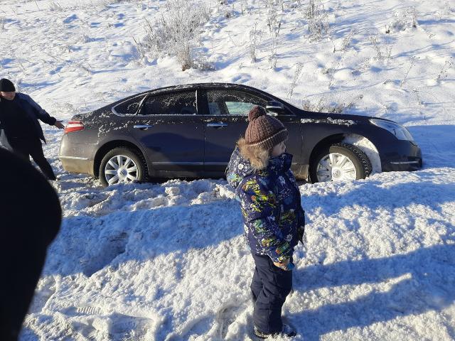 В Башкирии водитель фуры чуть не угробил семью с трехлетним ребенком