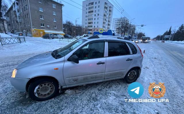 В Уфе автомобилист сбил на пешеходном переходе пенсионера