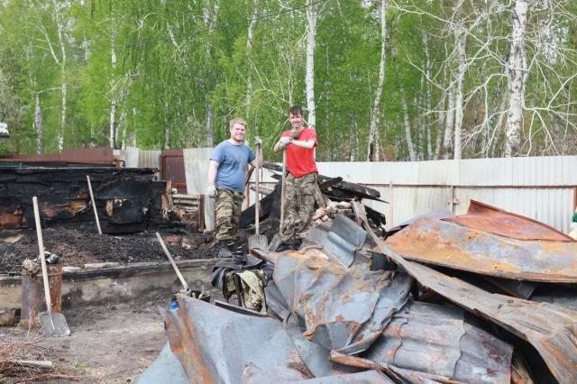 «Видели их горе»: добровольцы из Башкирии восемь дней работали в зоне ЧС в Курганской области