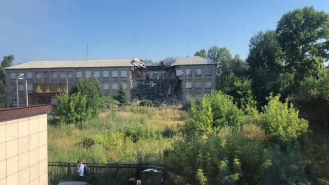 В Бирске рухнула часть здания городской школы