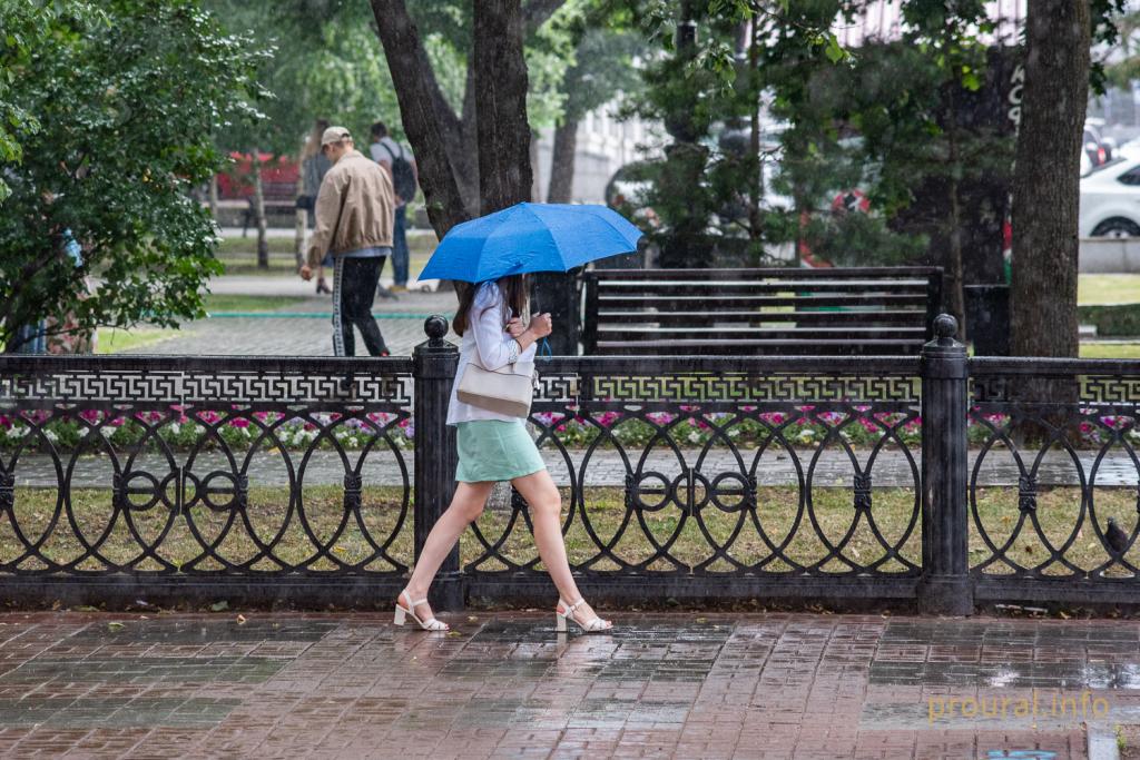 Синоптики Башкирии спрогнозировали дожди и град