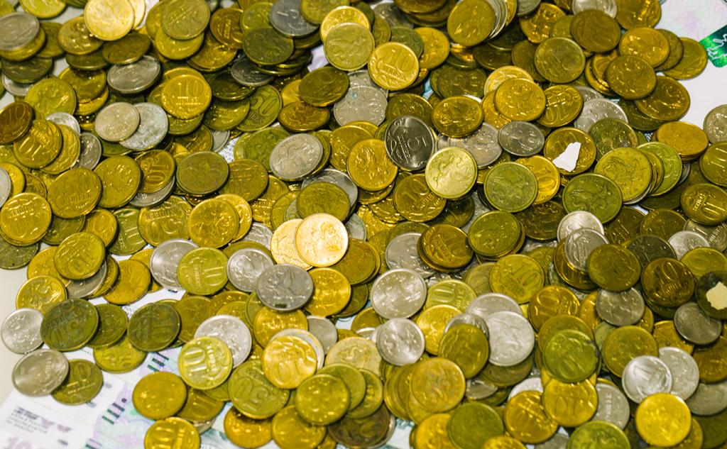 Жители Башкирии сдали в банки мелочи на ₽3 млн