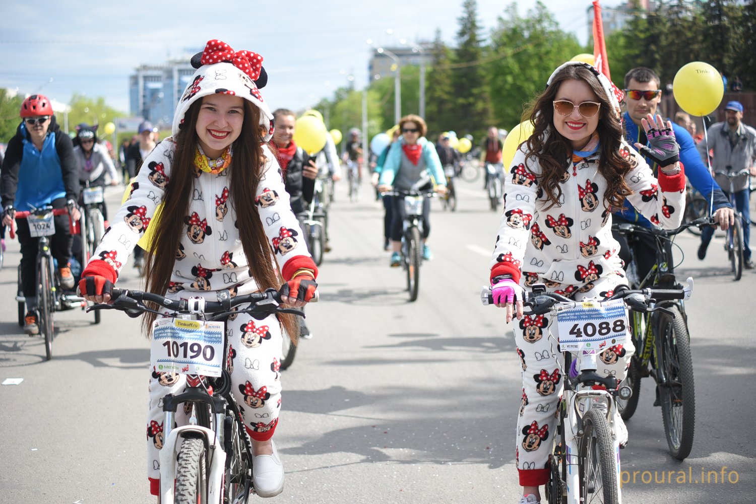 Лучшие фотографии с Дня тысячи велосипедистов