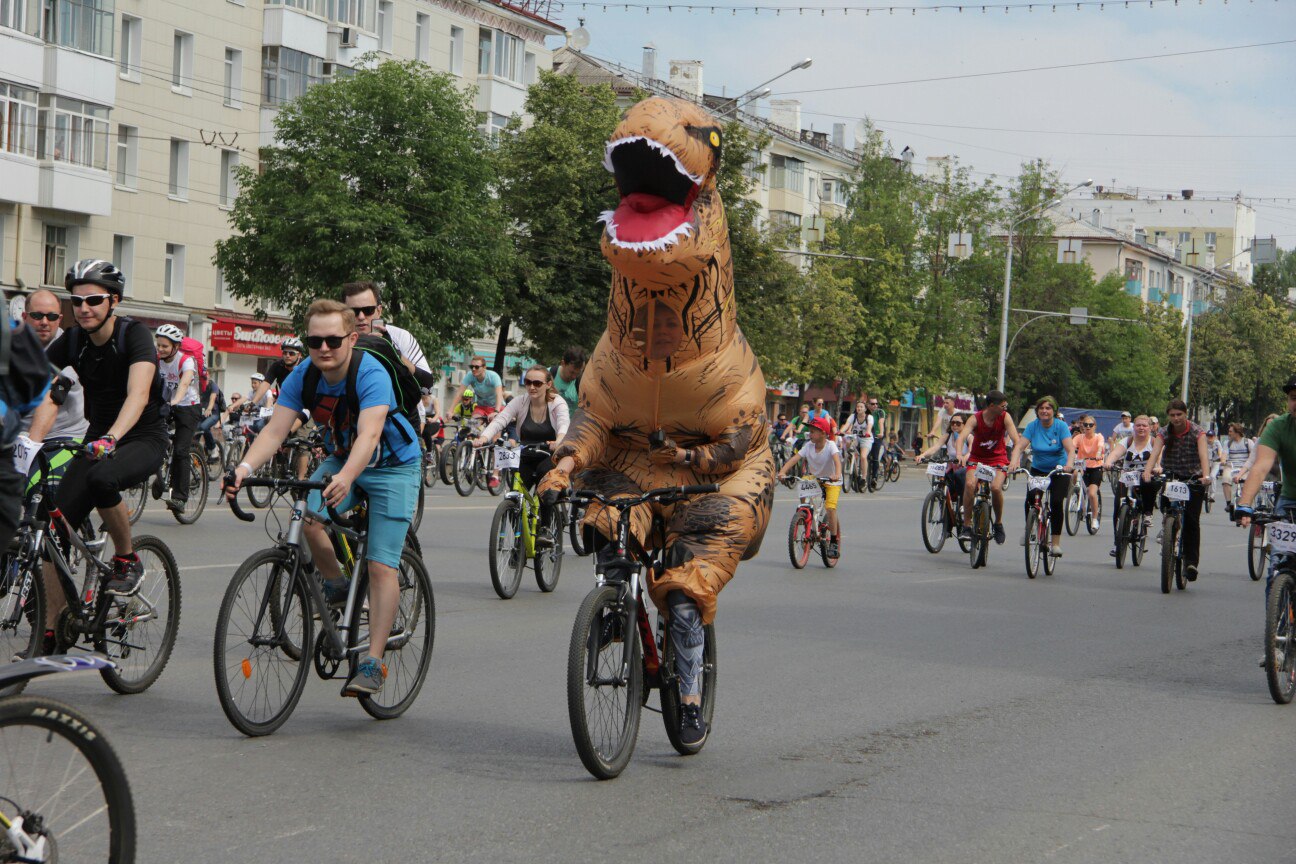 Велосипеды, яркие образы и отличная погода: в Уфе прошел фестиваль I BIKE UFA