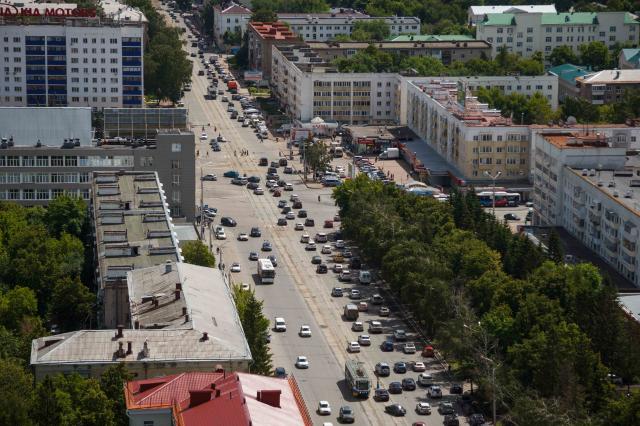 Водителей Уфы ждут огромные пробки к 1 сентября