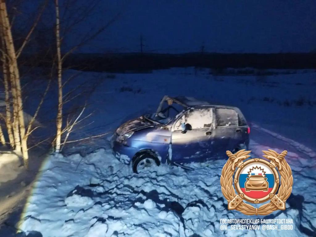 Один ребенок погиб, трое пострадали в страшной аварии в Башкирии