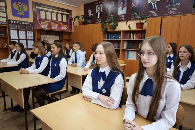 Первый в Башкирии «прокурорский» класс открыли в школе Стерлитамака