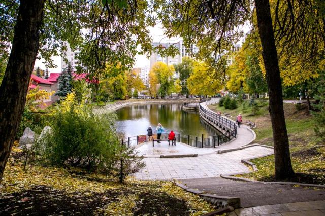 Сад имени С.Т. Аксакова в Уфе закрыли на реконструкцию
