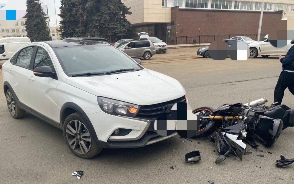 В Уфе наказали пострадавшего в ДТП мотоциклиста