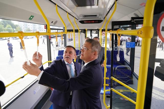 Уфа получила 37 новых автобусов
