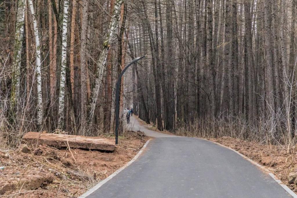 В Уфе завершается первый этап благоустройства Непейцевского дендропарка