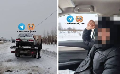 Подростка поймали за рулем незарегистрированной легковушки в Уфе