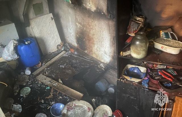 В Башкирии в пожаре погибли двое мужчин