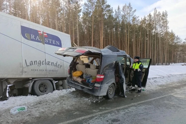 Отец девяти детей из Уфы погиб в ДТП в Свердловской области