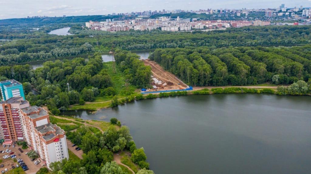 Мэр Уфы рассказал о строительстве спортивного комплекса на озере Теплом