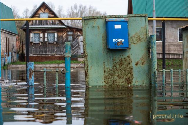 Река Сим поднялась на 1,2 метра