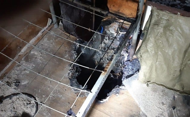 В Башкирии ночной пожар унес жизнь 50-летнего мужчины