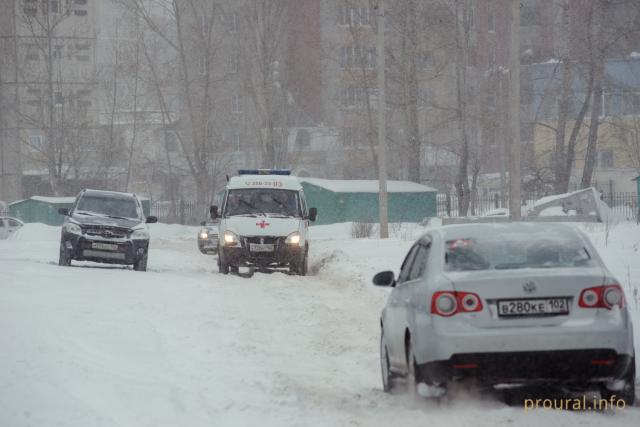 В Уфе женщина за рулем иномарки сбила третьеклассника