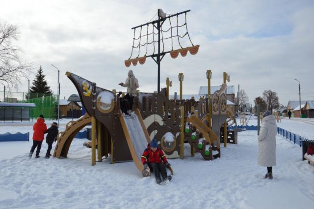 В Белебее благоустроили городской парк