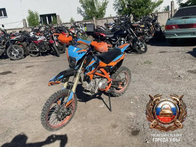 В аварии в Уфе пострадал 13-летний водитель питбайка